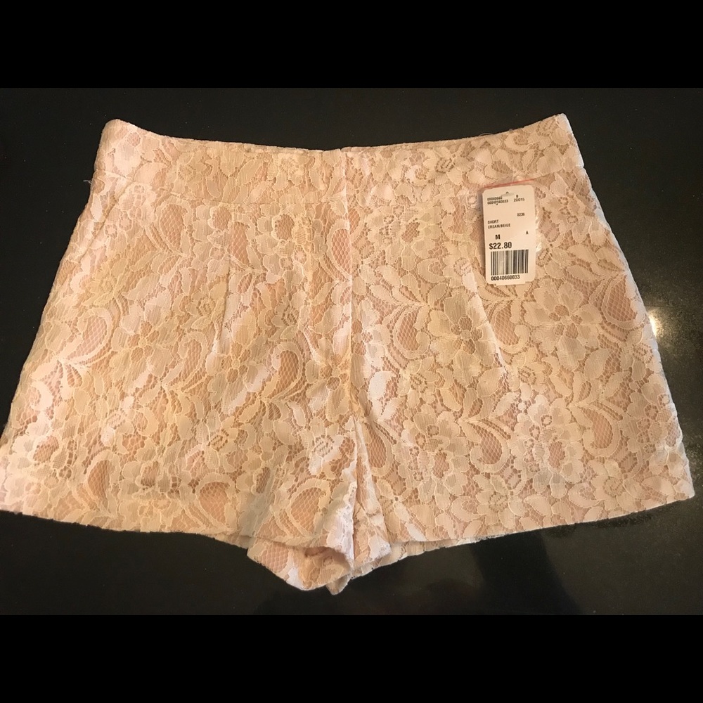 Forever 21 Lace Shorts-Never Worn!